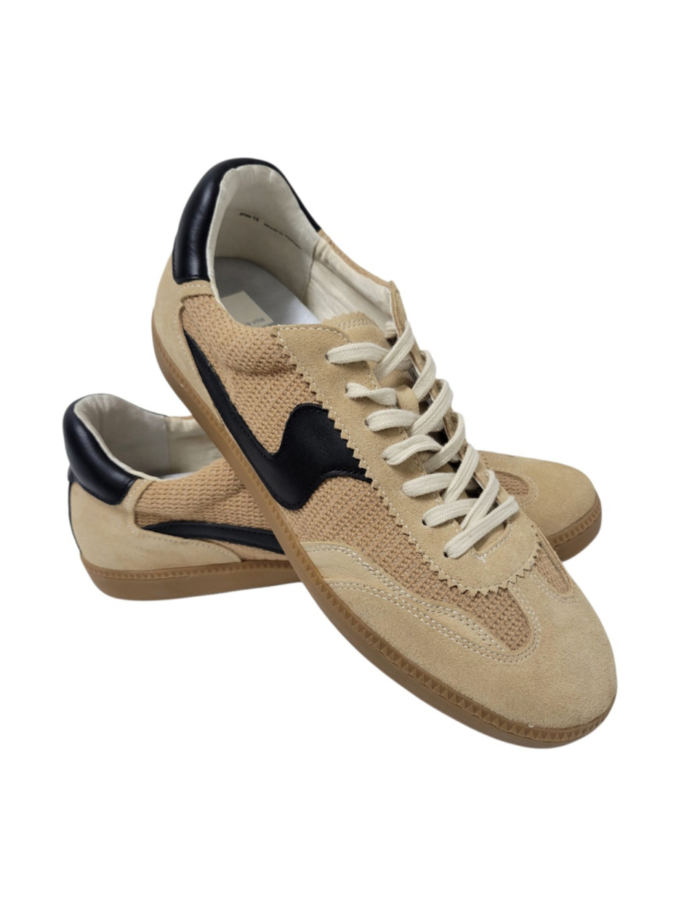Dolce Vita Notice Women Lace-Up Leather Memory Foam Lining Brown Sneakers Sz 13